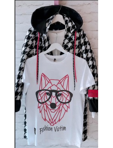 Camiseta unisex wolf love&live