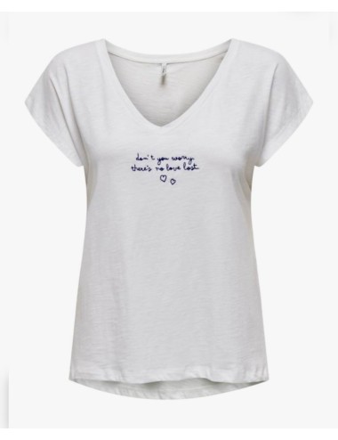 Camiseta pico basic onlvinni