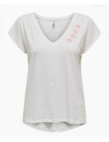 Camiseta pico basic onlvinni