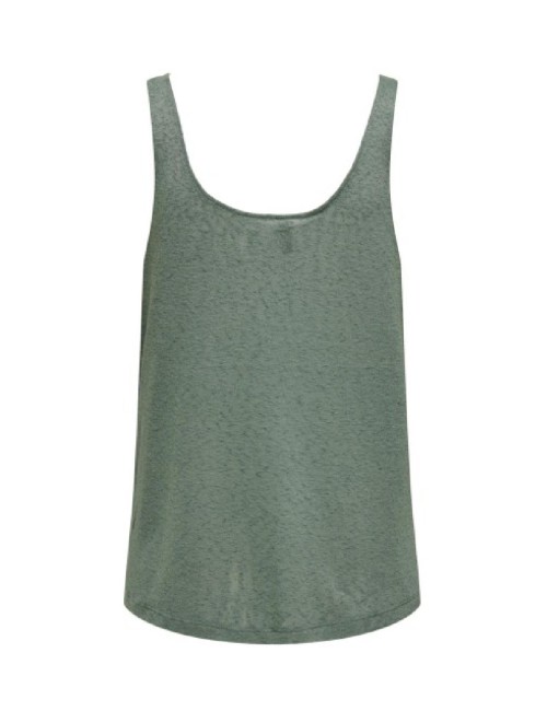 Camiseta tiras Onlfrida verde