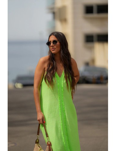 Vestido bámbula fluor BM