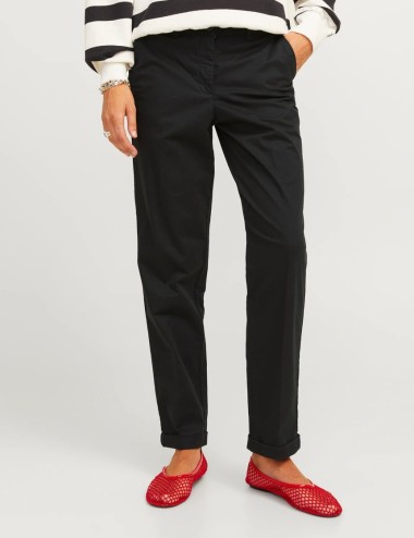 pantalón chino negro jxlouie