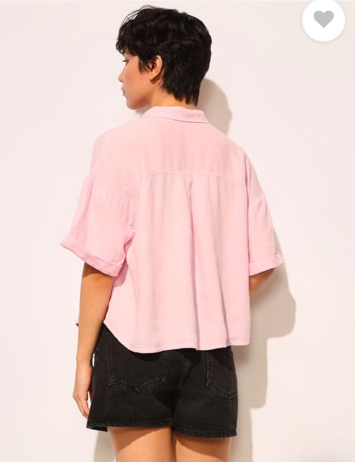 Camisa crop Onlwindy
