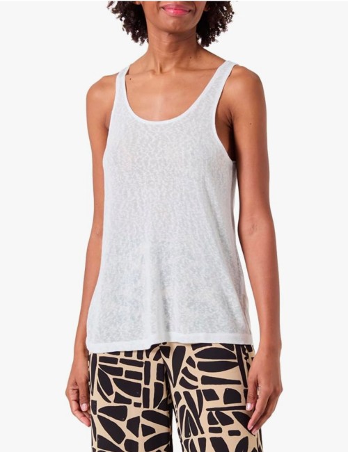 Camiseta tiras Onlfrida blanca