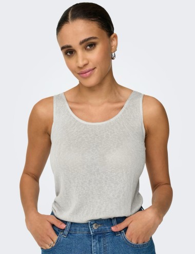 Camiseta tiras ONLFRIDA arena