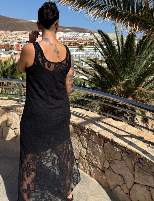 Vestido encaje Mi