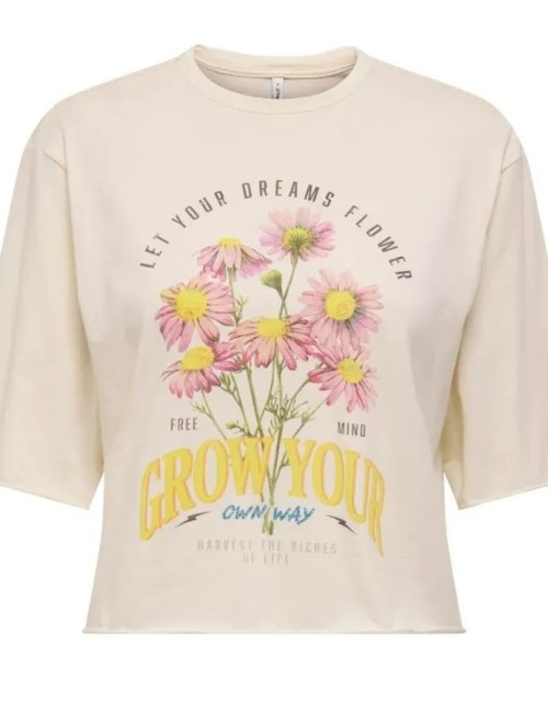 Camiseta crop Onllucy