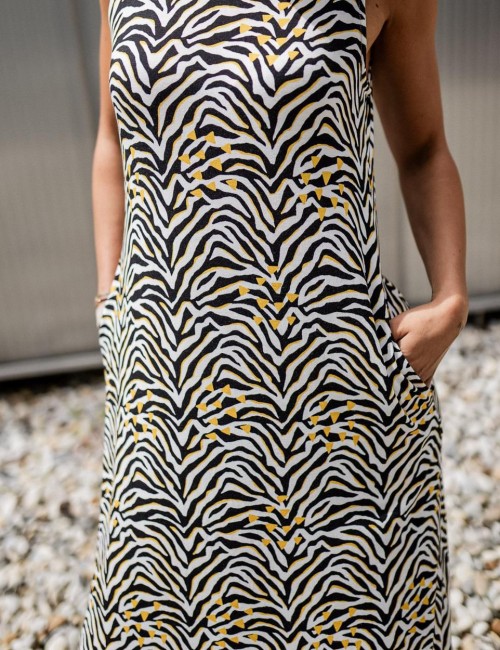 Vestido cebra MI