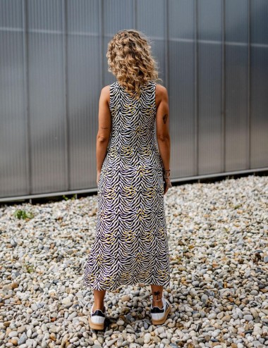 Vestido cebra MI