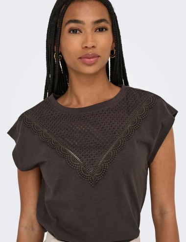 Camiseta croché Onldelia