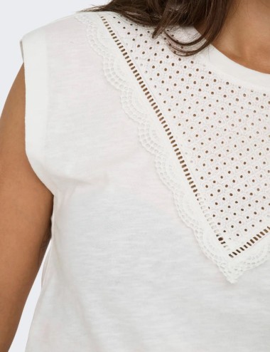 Camiseta croché Onldelia