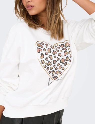 Sudadera print Onltammie