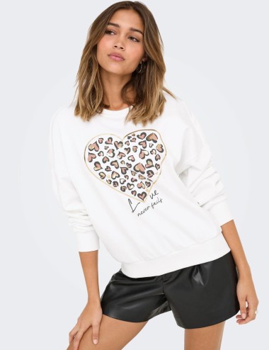 Sudadera print Onltammie