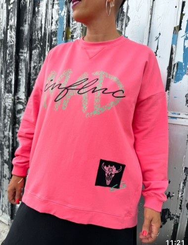 Sudadera Mad rosa MI