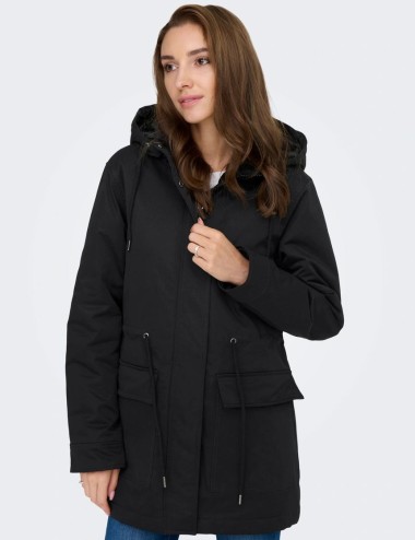 Parka negra Onlhannover