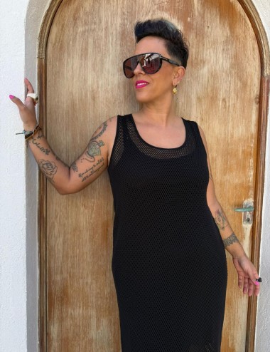 Vestido red negro MI