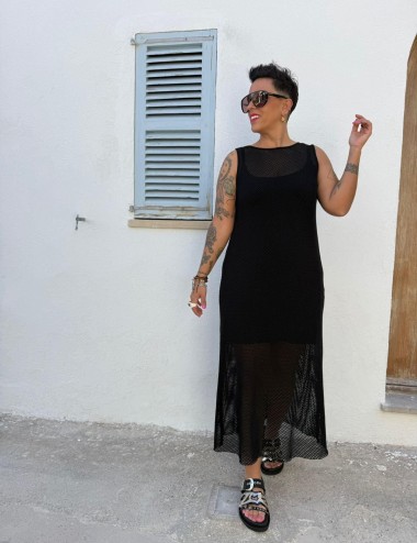 Vestido red negro MI