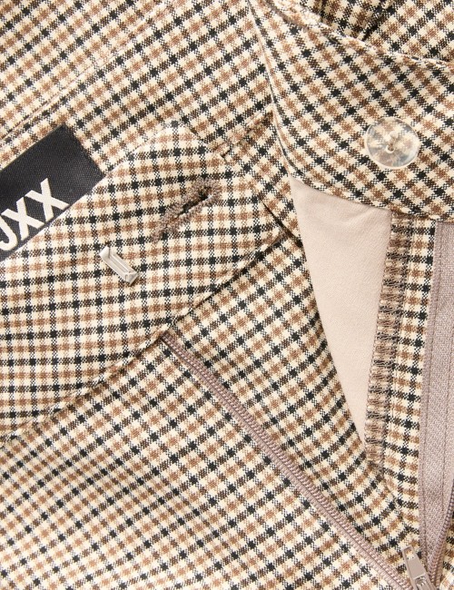 Pantalón barrel cuadros...