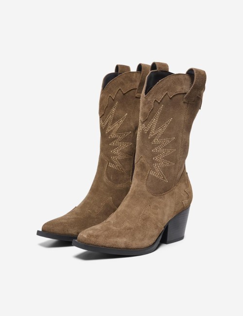 Bota serraje Onleva leather